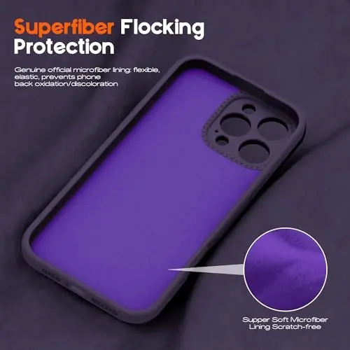 SKYLMW iPhone 16 Pro G‘ilof Magnetik Ko‘rinmas Tayanch Bilan [Mag-Safe Bilan Mos Keladi] [Yoqimli Estetik Chiziqli Naqsh] Ayollar Erkaklar uchun Silikon 16 Pro Telefon G‘ilofi 6.3