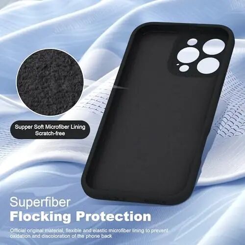 SKYLMW Compatible with iPhone 16 Pro Case with Magnetic Invisible Stand Compatible with Mag-Safe Military Drop Tested Shockproof Silicone 16 Pro Phone Cases for Women Men 6.3'', Black - 5