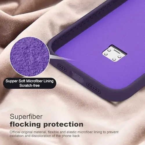 SKYLMW iPhone 17 uchun g‘ilof, magnitli ko‘rinmas stend bilan, Mag-Safe bilan mos, harbiy darajadagi zarbaga chidamli silikon iPhone 17 telefon g‘iloflari ayollar va erkaklar uchun 6.3