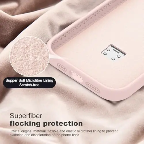 SKYLMW iPhone 17 uchun g‘ilof, magnitli ko‘rinmas tirgak bilan, Mag-Safe harbiy sinovdan o‘tgan zarbga chidamli silikon iPhone 17 telefon g‘iloflari ayollar va erkaklar uchun 6.3