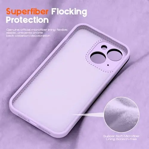 SKYLMW Compatible with iPhone 14 Case with Magnetic Invisible Stand [Compatible with Mag-Safe][Cute Aesthetic Striped Pattern] Silicone 14 Phone Case for Women Men 6.1
