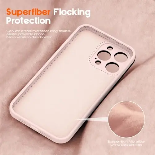 SKYLMW Compatible with iPhone 14 Pro Case with Magnetic Invisible Stand [Compatible with Mag-Safe][Cute Aesthetic Striped Pattern] Silicone 14 Pro Phone Case for Women Men 6.1