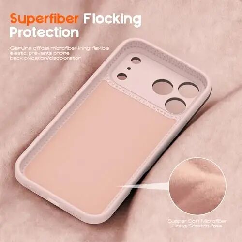 SKYLMW Compatible with iPhone 17 Pro Case with Magnetic Invisible Stand [Compatible with Mag-Safe][Cute Aesthetic Striped Pattern] Silicone 17 Pro Phone Case for Women Men 6.3