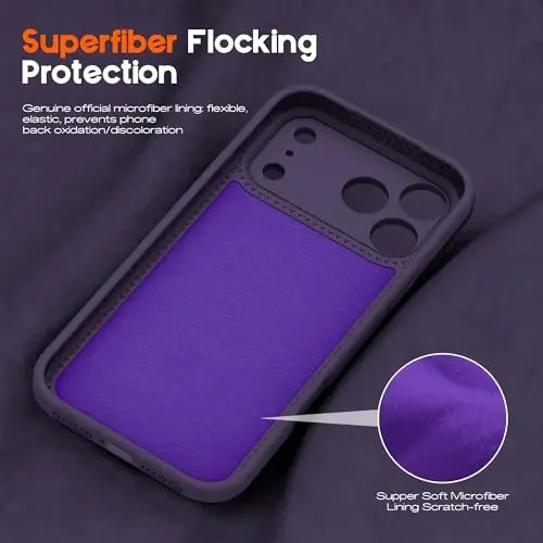 SKYLMW Compatible with iPhone 17 Pro Max Case with Magnetic Invisible Stand [Compatible with Mag-Safe][Cute Aesthetic Striped Pattern] Silicone 17 Pro Max Phone Case for Women Men 6.9