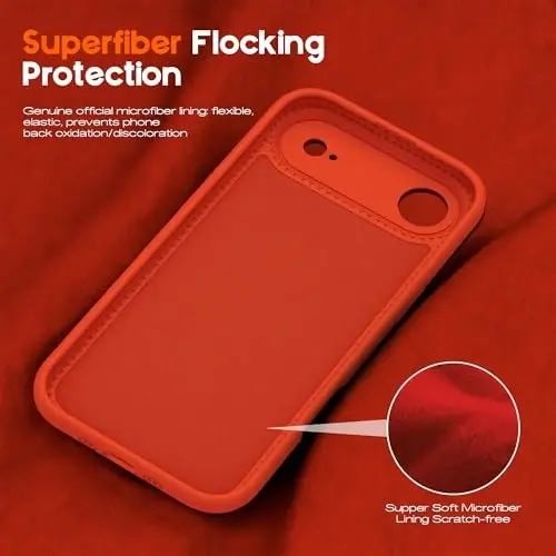 SKYLMW Compatible with iPhone Air Case with Magnetic Invisible Stand [Compatible with Mag-Safe][Cute Aesthetic Striped Pattern] Silicone 17 Air Phone Case for Women Men 6.5