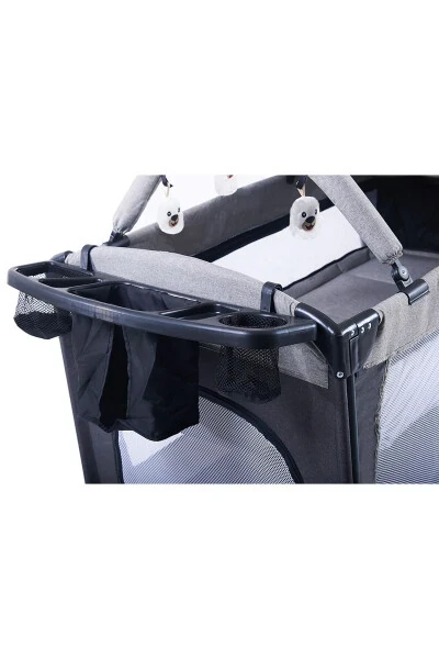 Sleep Side Play Bedside Sleeper Rocking Bassinet - 7