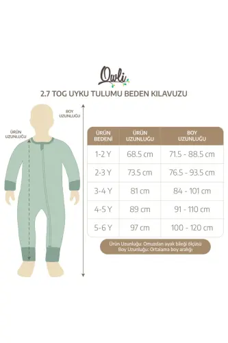Sleeping Bag 2.7 Tog Sloth - 4