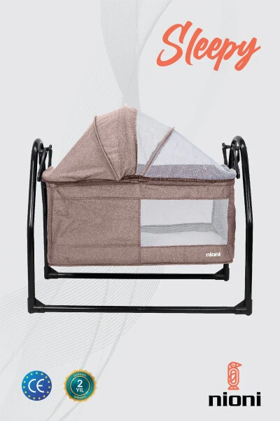 Sleepy Rocking Cradle with Inner Mattress Included - NIONI