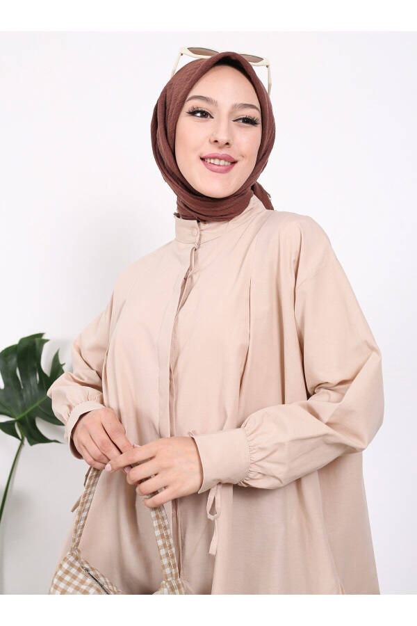 Sleeved Tunic - Stone Color - Vav - 2