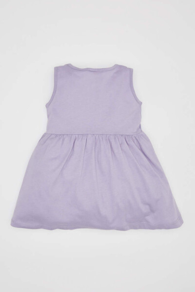 Sleeveless 2-Pack Dress with Girl Baby Pattern Light Pink - 6