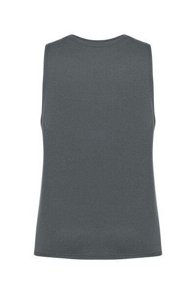 Sleeveless Cycling Neck Tank Top - 14