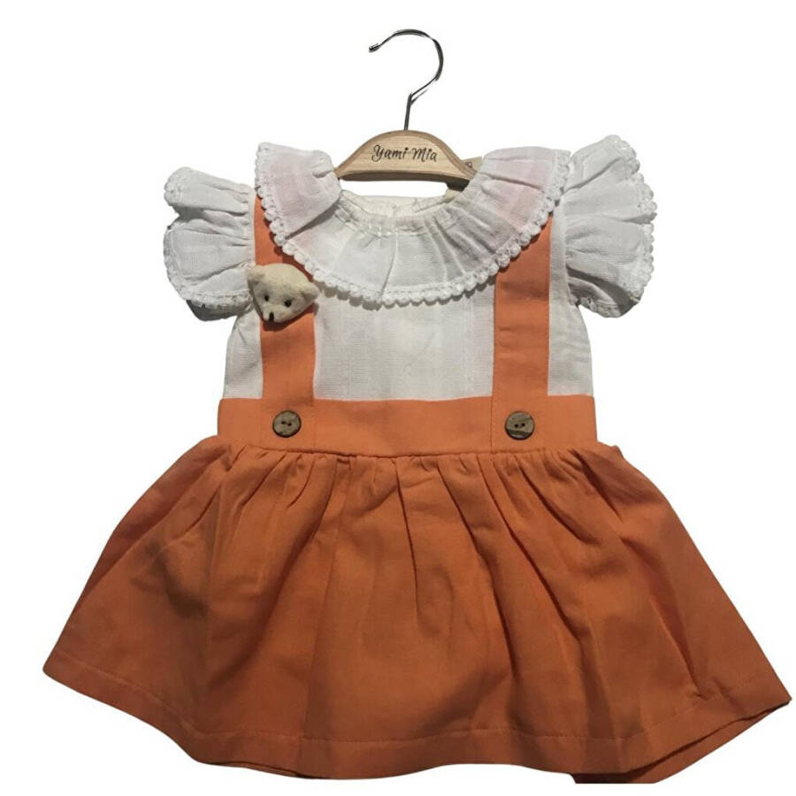 Sleeveless Dress with Blouse for Baby Girl - 2