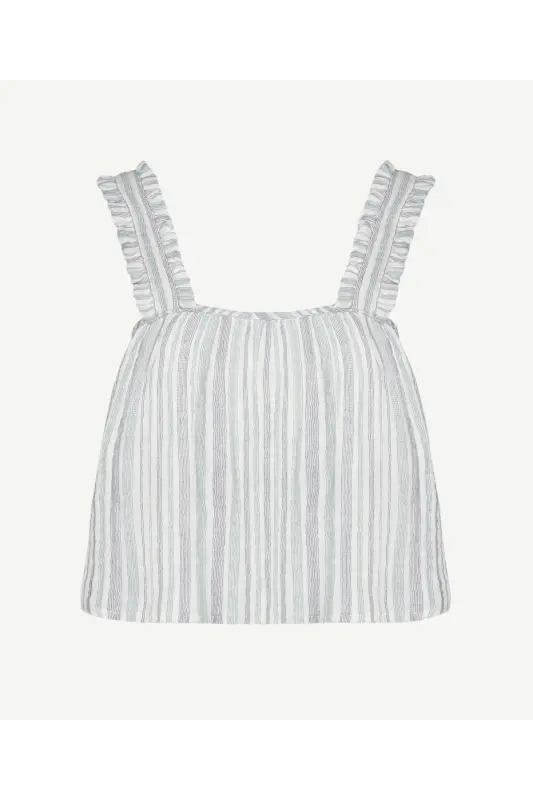 Sleeveless Flowy Blouse - 3