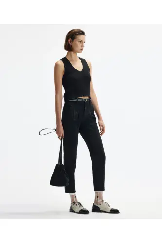 Sleeveless V-Neck Sweater - YARGICI (1)