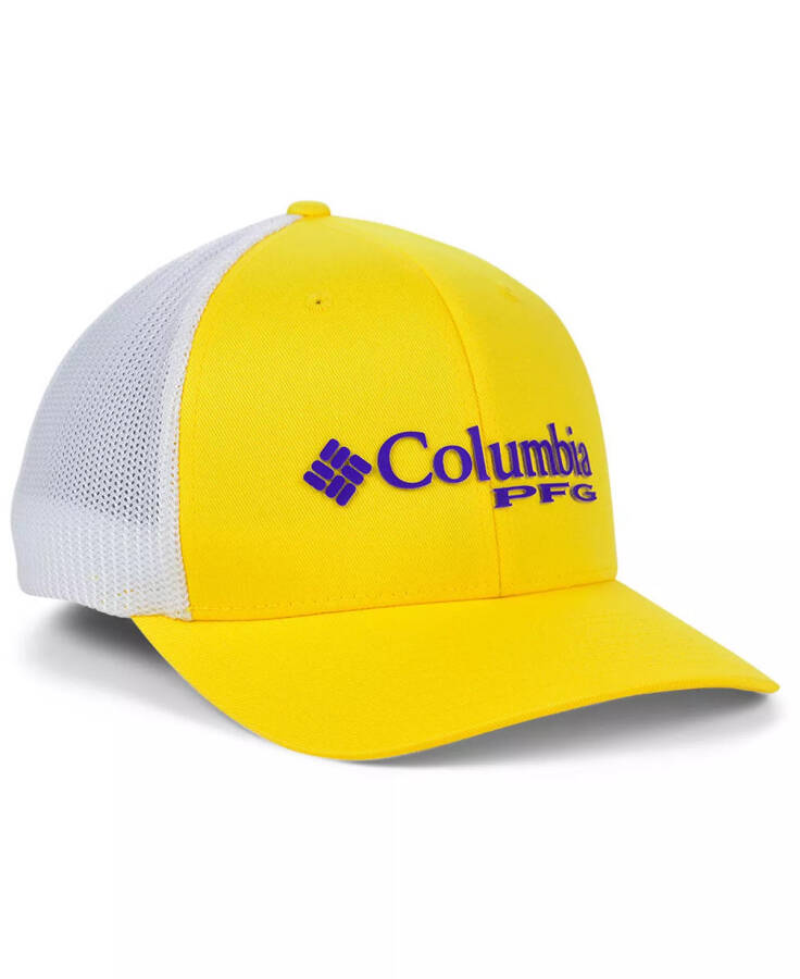 Шляпа LSU Tigers PFG Stretch Cap Золотая/Белая - 2