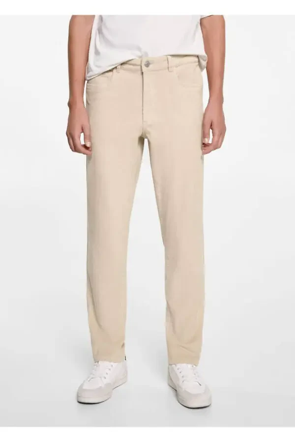Slim Corduroy Pants - 1