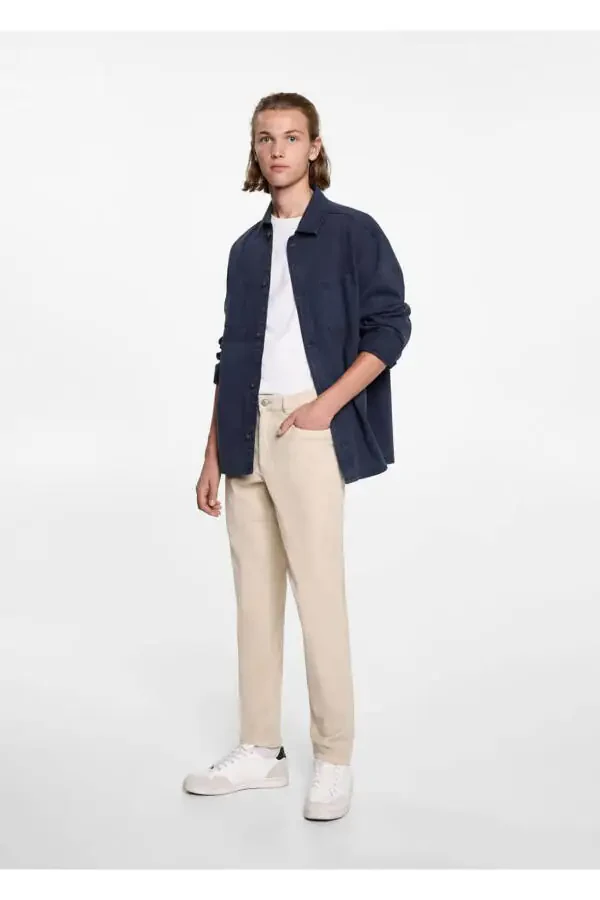 Slim Corduroy Pants - 2