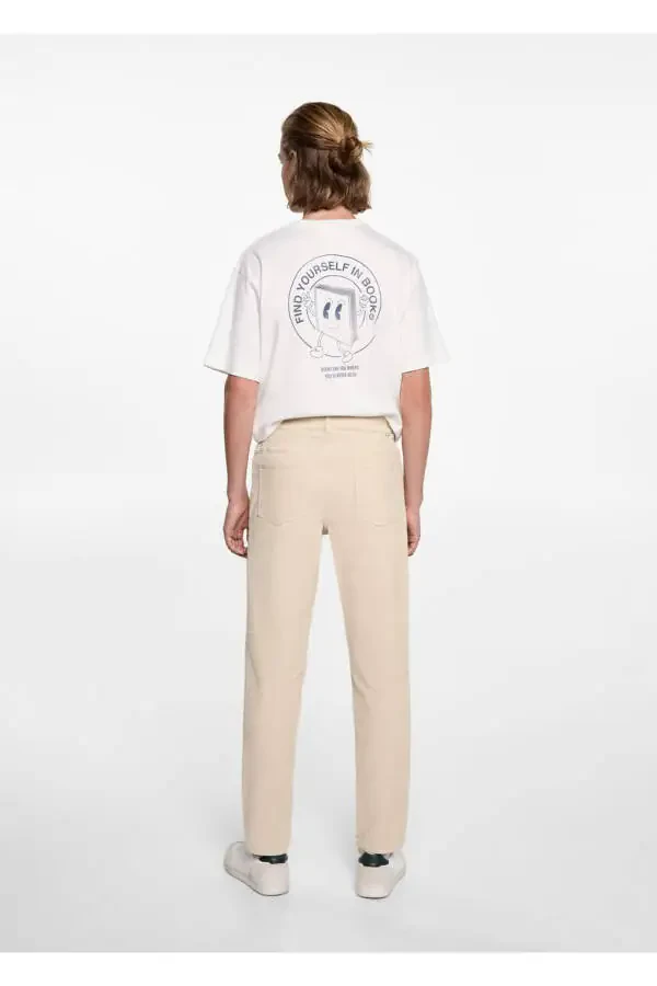 Slim Corduroy Pants - 4
