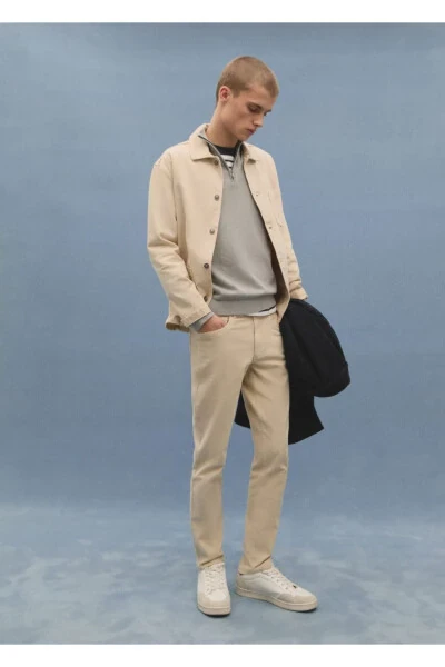 Slim Corduroy Pants - 6