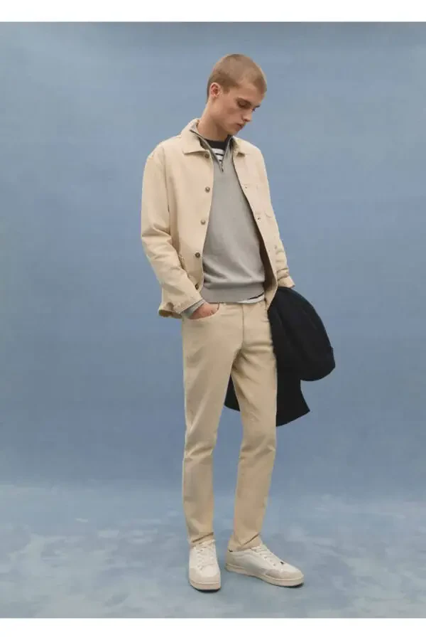 Slim Corduroy Pants - 6