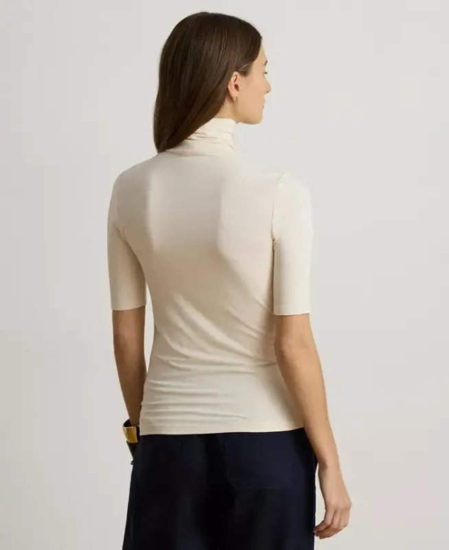 Slim-Fit Balıkçı Yaka-Lauren Lacivert - 14