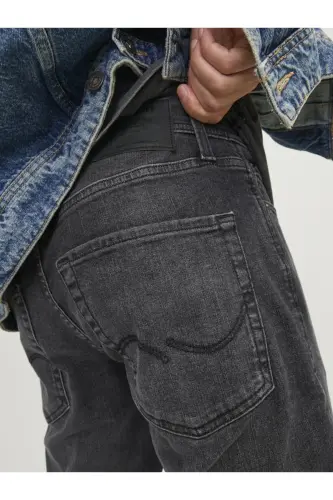Slim fit black jeans - 5