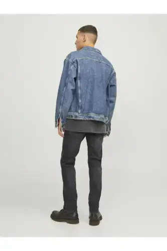 Slim fit black jeans - 4