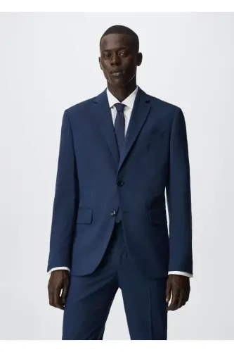 Slim Fit Blazer - Ink Navy 