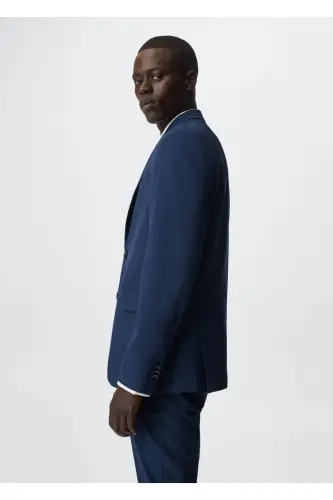 Slim Fit Blazer - Ink Navy - 5