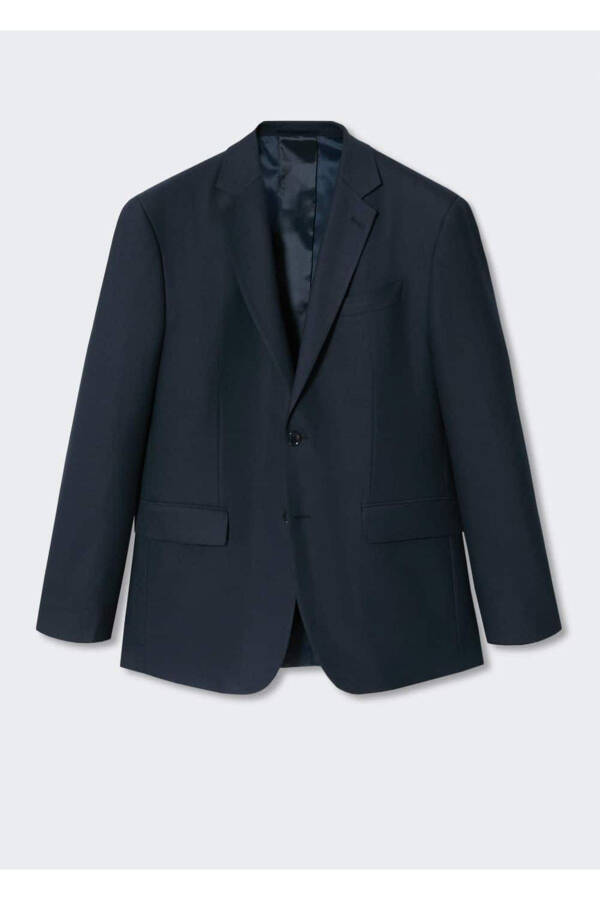 Slim-Fit Blazer Jacket - 3