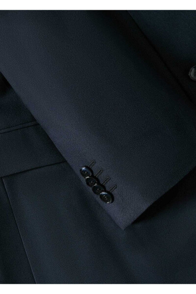 Slim-Fit Blazer Jacket - 5