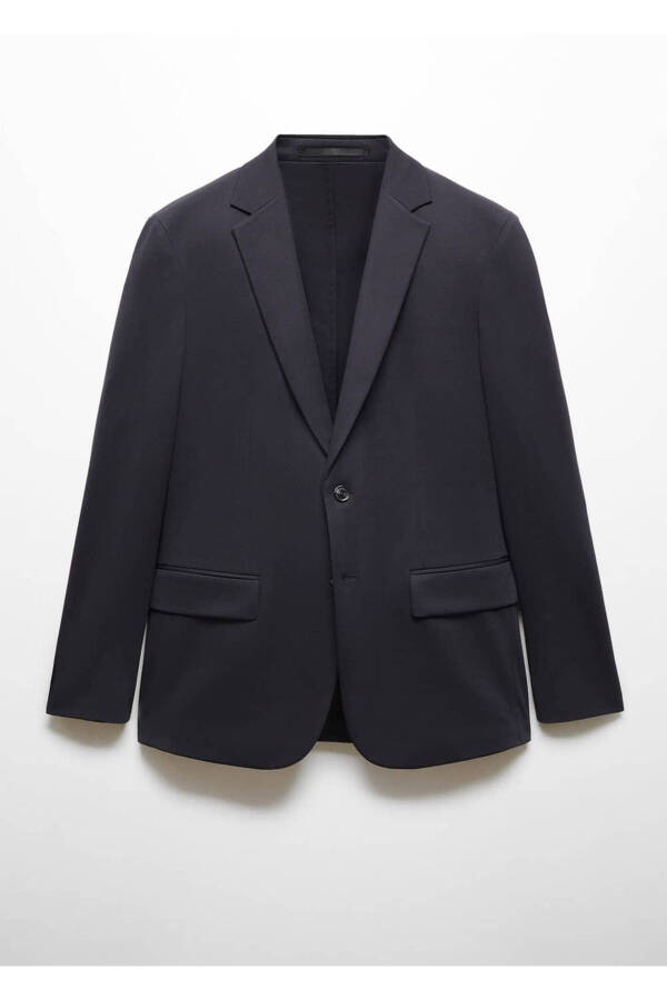Slim Fit Blazer Jacket - 3