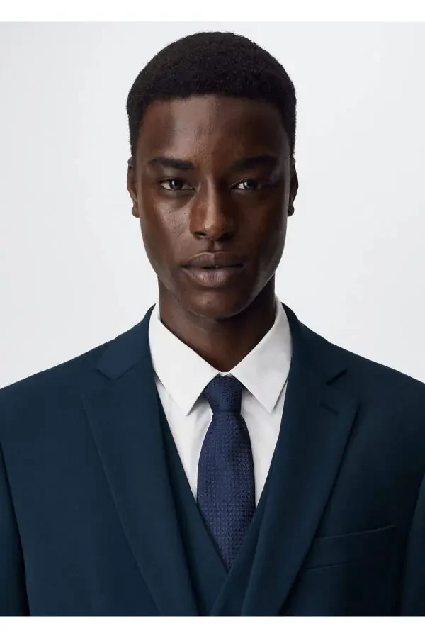 Slim Fit Blazer Jacket - 3