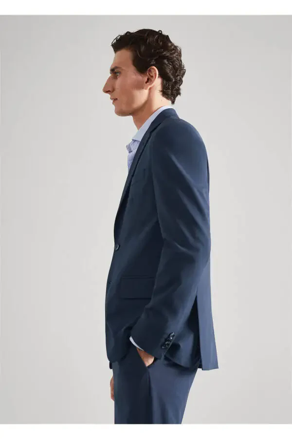 Slim Fit Blazer Jacket - 6