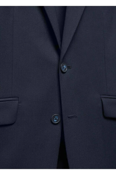 Slim Fit Blazer Jacket - 5