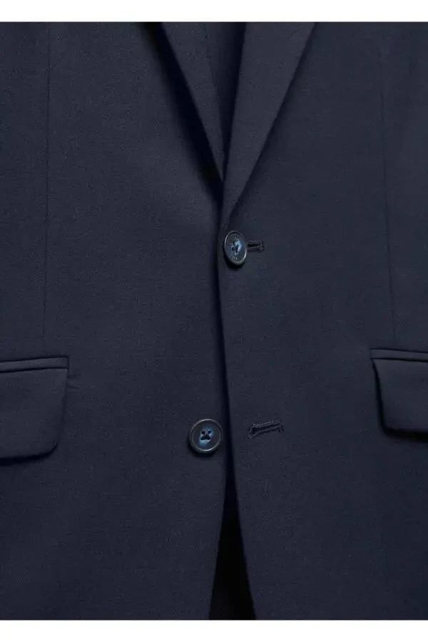 Slim Fit Blazer Jacket - 5