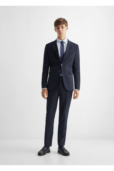 Slim Fit Blazer Jacket - MANGO TEEN (1)
