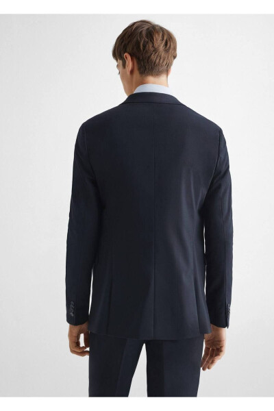 Slim Fit Blazer Jacket - 4