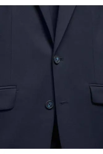Slim Fit Blazer Jacket - 5