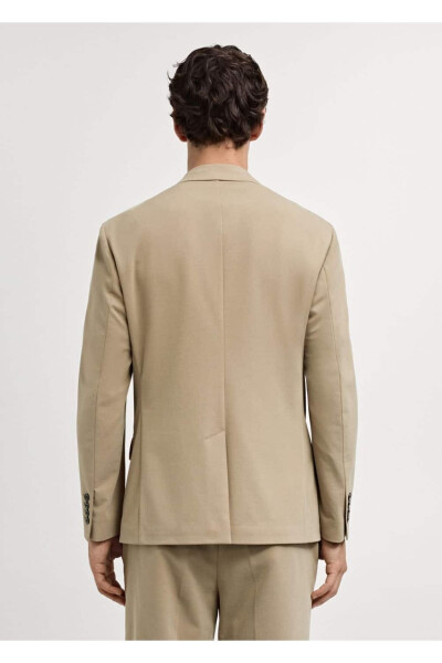 Slim Fit Blazer Jacket - 4
