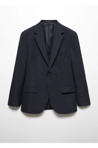 Slim fit blazer with stretch - 3