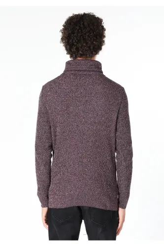 Slim Fit bordo erkak kozok - COLIN'S (1)
