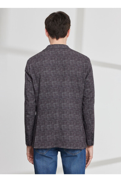 Slim Fit Bordo Erkek Ceket 4a0423200014 - Bordo - 6