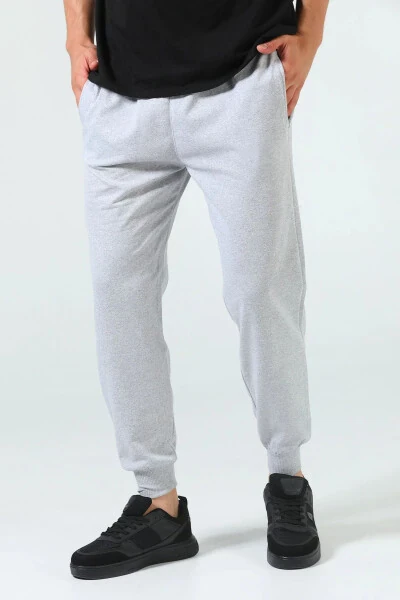Slim Fit Bo'shash Kelishgan Belga Bog'lab Qo'yiladigan Yon Cho'ntakli 100% Paxta Jogger Shimlar - Modazone