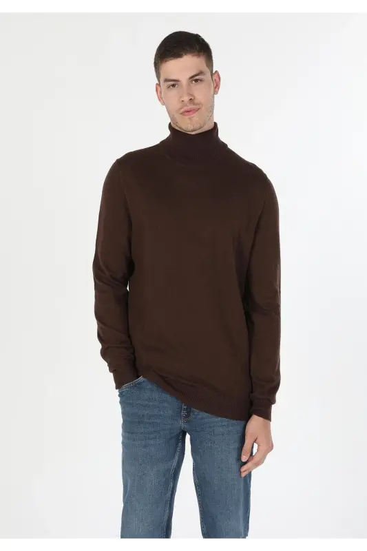 Slim Fit Camel Erkak Ko'ylagi - 3
