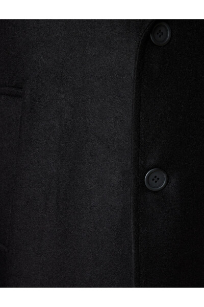 Slim Fit cashmere coat with pocket details. - 12