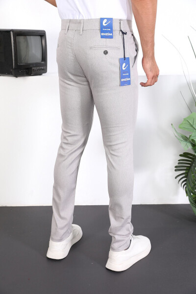 Slim Fit Chino Keten Pantolon - 2