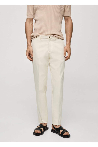 Slim-fit chino trousers - 1