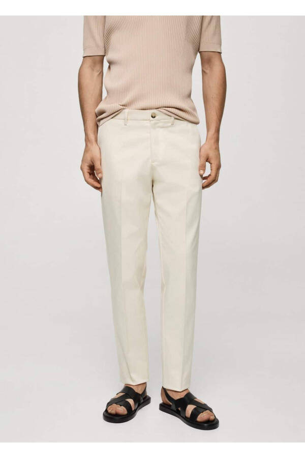 Slim-fit chino trousers - 1
