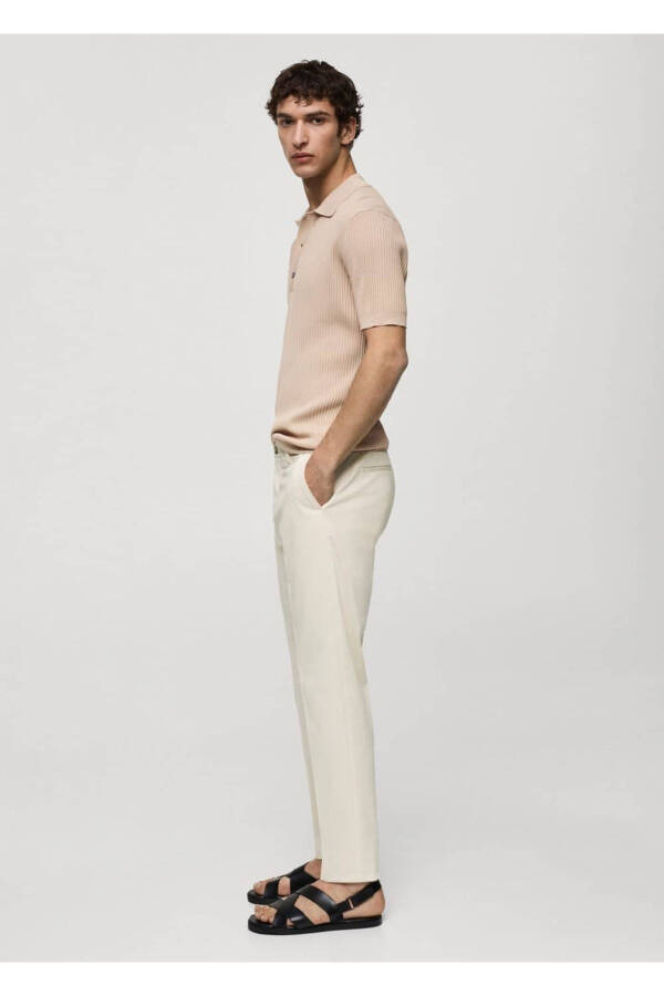 Slim-fit chino trousers - 6